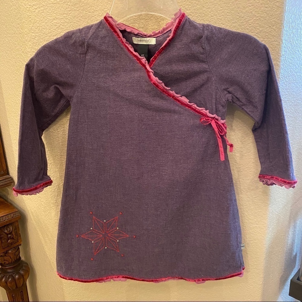 BABYSTYLE Girls Toddler Lavender Dress Size 4T